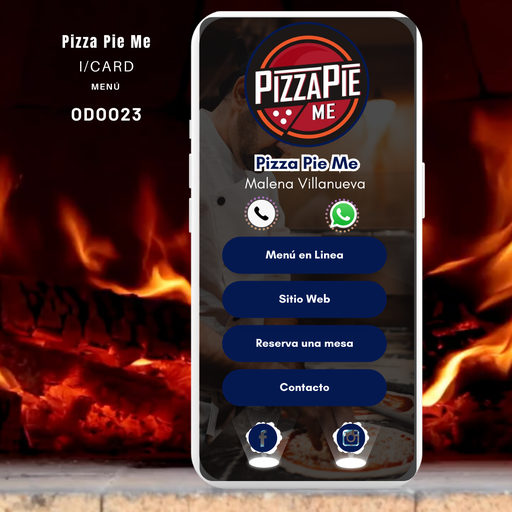 Pizza Pie Me - v/Card - Odoo23